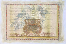 Load image into Gallery viewer, Original Oil And Graphite Drawing On Paper | Calligraphy Art | Indonesian Inspired Art | Gallery Wall Art | Fantasy Drawing On Paper
