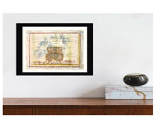 Load image into Gallery viewer, Original Oil And Graphite Drawing On Paper | Calligraphy Art | Indonesian Inspired Art | Gallery Wall Art | Fantasy Drawing On Paper
