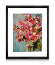 Load image into Gallery viewer, Mother’s Day Gift  | Floral Giclée Print with Gold Leaf & Crystals  | Gift For Mom | Easter Gift | Spring Home Decor