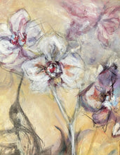 Load image into Gallery viewer, Original Hummingbird Oil Painting | Butterflies and Orchid Wall Art | Gallery Wall Art | Nature Landscape Painting | Wedding Gift