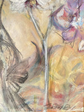 Load image into Gallery viewer, Original Hummingbird Oil Painting | Butterflies and Orchid Wall Art | Gallery Wall Art | Nature Landscape Painting | Wedding Gift