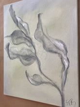 Load image into Gallery viewer, Magnolia Leaf Painting | Original Painting | Neutral Wall Art | Botanical Painting | Gallery Wall Art | Housewarming gift