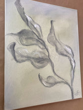 Load image into Gallery viewer, Magnolia Leaf Painting | Original Painting | Neutral Wall Art | Botanical Painting | Gallery Wall Art | Housewarming gift