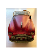 Load image into Gallery viewer, 1950s Red Schuco Radio Car | Car Tin Toy | Original Schuco Model Car | Collectible Car | Wind Up Car | German Model Car