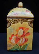 Load image into Gallery viewer, Ceramic Tulip Box With Lid | Painted Flower Box| Decorative Flower Container | Wedding Gift | House Warming Gift | Hand Painted Ceramic