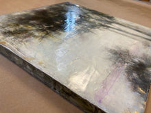 Load image into Gallery viewer, Each painting's surface is then buffed into a soft gloss finish. Each painting embellished with swarovski crystals.