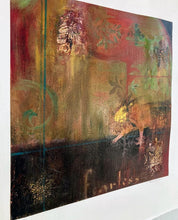 Load image into Gallery viewer, Tiger Painting | Abstract Painting | Gallery Wall Art | Gold Leaf Animal Art | Contemporary Artwork | Modern Oil Painting | Collage Artwork
