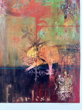 Load image into Gallery viewer, Tiger Painting | Abstract Painting | Gallery Wall Art | Gold Leaf Animal Art | Contemporary Artwork | Modern Oil Painting | Collage Artwork