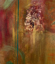 Load image into Gallery viewer, Tiger Painting | Abstract Painting | Gallery Wall Art | Gold Leaf Animal Art | Contemporary Artwork | Modern Oil Painting | Collage Artwork
