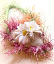 Load image into Gallery viewer, Small Valentine Sweet Heart Lavender Sachet made with repurposed fabrics and crystals. See the full collection. Comes in small, medium and large. No two alike. One-of-a-kind.