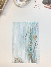 Load image into Gallery viewer, Art/Original Japandi Botanical Art