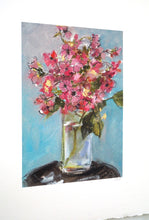 Load image into Gallery viewer, Bold Blossom Art | Botanical Wall Art | Original Floral Painting | Gallery Wall Art | Fine Art Painting Bouquet Painting