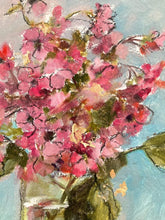 Load image into Gallery viewer, Bold Blossom Art, Botanical Wall Art, Original Floral Painting, Gallery Wall Art, Fine Art Painting Bouquet Painting