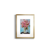 Load image into Gallery viewer, Bold Blossom Art | Botanical Wall Art | Original Floral Painting | Gallery Wall Art | Fine Art Painting Bouquet Painting