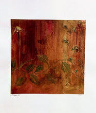 Load image into Gallery viewer, Minimalist Relief Painting | Abstract Painting | Gallery Wall Art | Gold Leaf Detail | Contemporary Artwork | Modern Oil Painting | Fine Art