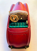Load image into Gallery viewer, Vintage 1950s Red Schuco Radio Car | Car Tin Toy | Original Schuco Model Car | Collectible Car | Wind Up Car | German Model Car