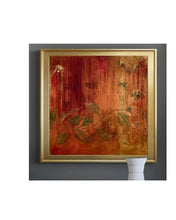 Load image into Gallery viewer, Minimalist Relief Painting, Abstract Painting, Gallery Wall Art, Gold Leaf Detail, Contemporary Artwork, Modern Oil Painting | Fine Art
