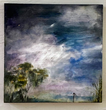 Load image into Gallery viewer, Landscape Oil Painting | Wood Painting Panel | Gallery Wall Art | Sky Painting | Housewarming Gift | Modern Impressionist