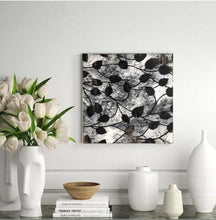 Load image into Gallery viewer, Holiday Wall Art | Branch Wall Decor | Leaf Painting | Gallery Wall Art | Festive Decor | Christmas Branch Art