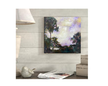 Load image into Gallery viewer, Landscape Oil Painting | Wood Painting Panel | Gallery Wall Art | Marsh Painting | Oak Tree Art | Housewarming Gift | Modern Impressionist
