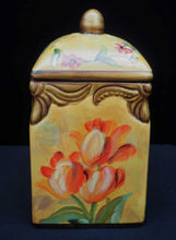 Load image into Gallery viewer, Ceramic Tulip Box With Lid | Painted Flower Box| Decorative Flower Container | Wedding Gift | House Warming Gift | Hand Painted Ceramic
