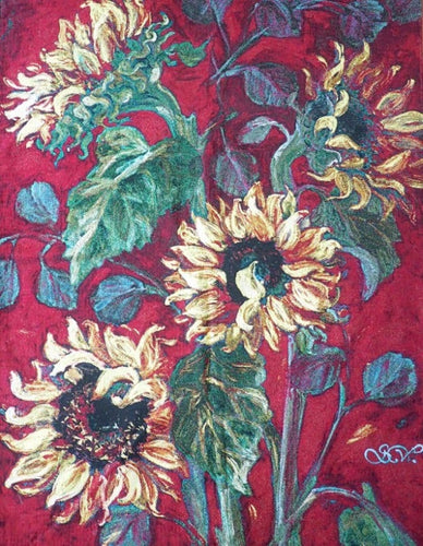 Sunflower Tapestry