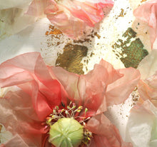 Load image into Gallery viewer, Sheer organza fabric. Petals can be reformed.
