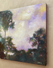 Load image into Gallery viewer, Landscape Oil Painting | Wood Painting Panel | Gallery Wall Art | Marsh Painting | Oak Tree Art | Housewarming Gift | Modern Impressionist
