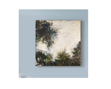 Load image into Gallery viewer, Landscape Oil Painting, Wood Panel Painting, Gallery Wall Art, Marsh Painting, Oak Tree Art, Housewarming Gift, Modern Impressionist
